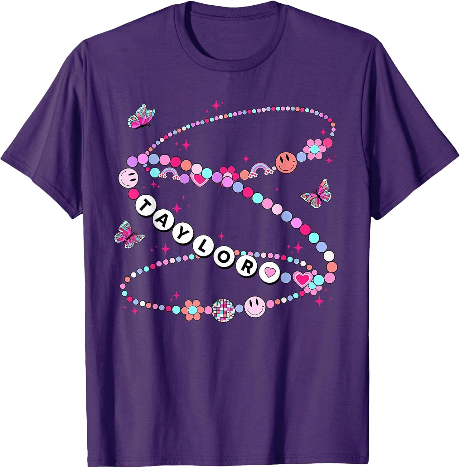 Girl 90s Friendship Bracelet TAYLOR First Name Unisex T-shirt, Sweatshirt, Hoodie, Long Sleeve Tee