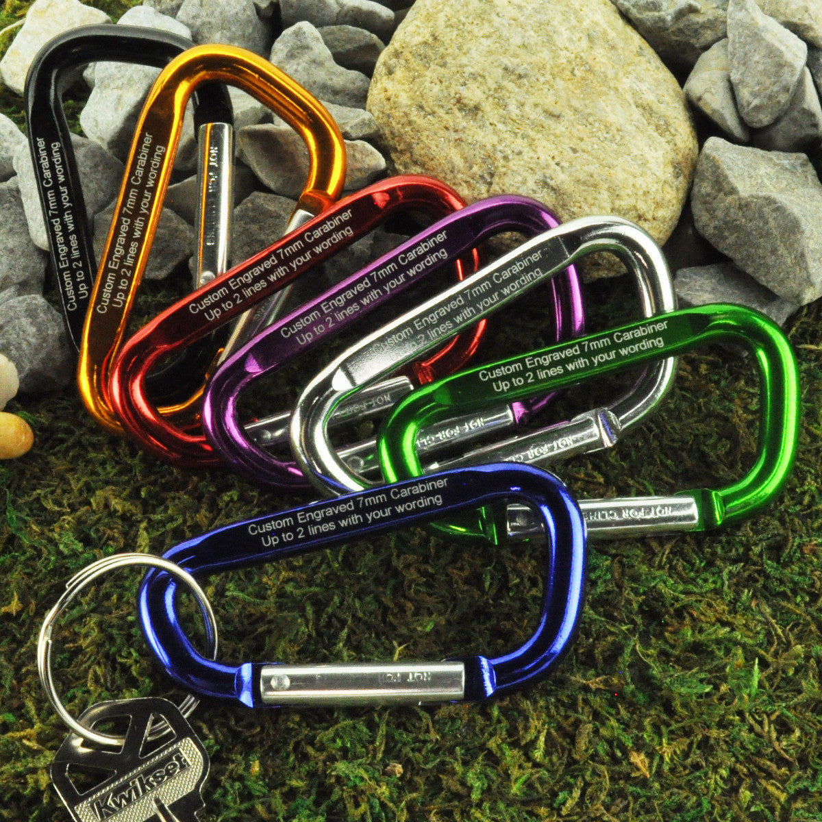 Jumbo Carabiner with Custom Engraving