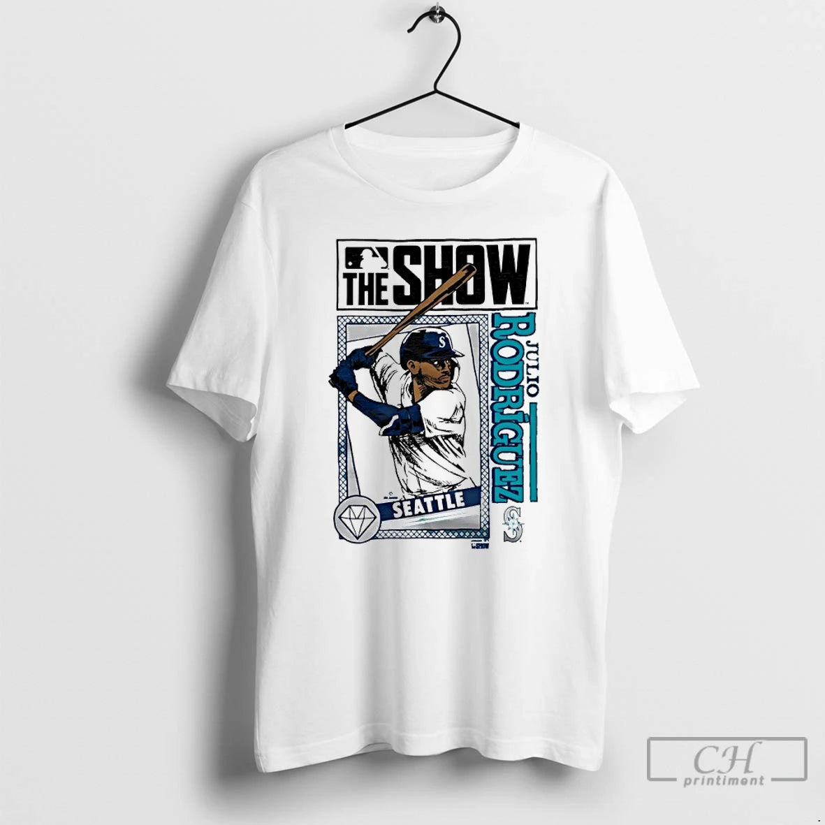 Classic The Show Julio Rodriguez Seattle Mariners Mlb Baseball Vintage Unisex T-shirt, Sweatshirt, Hoodie, Long Sleeve Tee