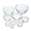 Clear Stackable Bowl Set