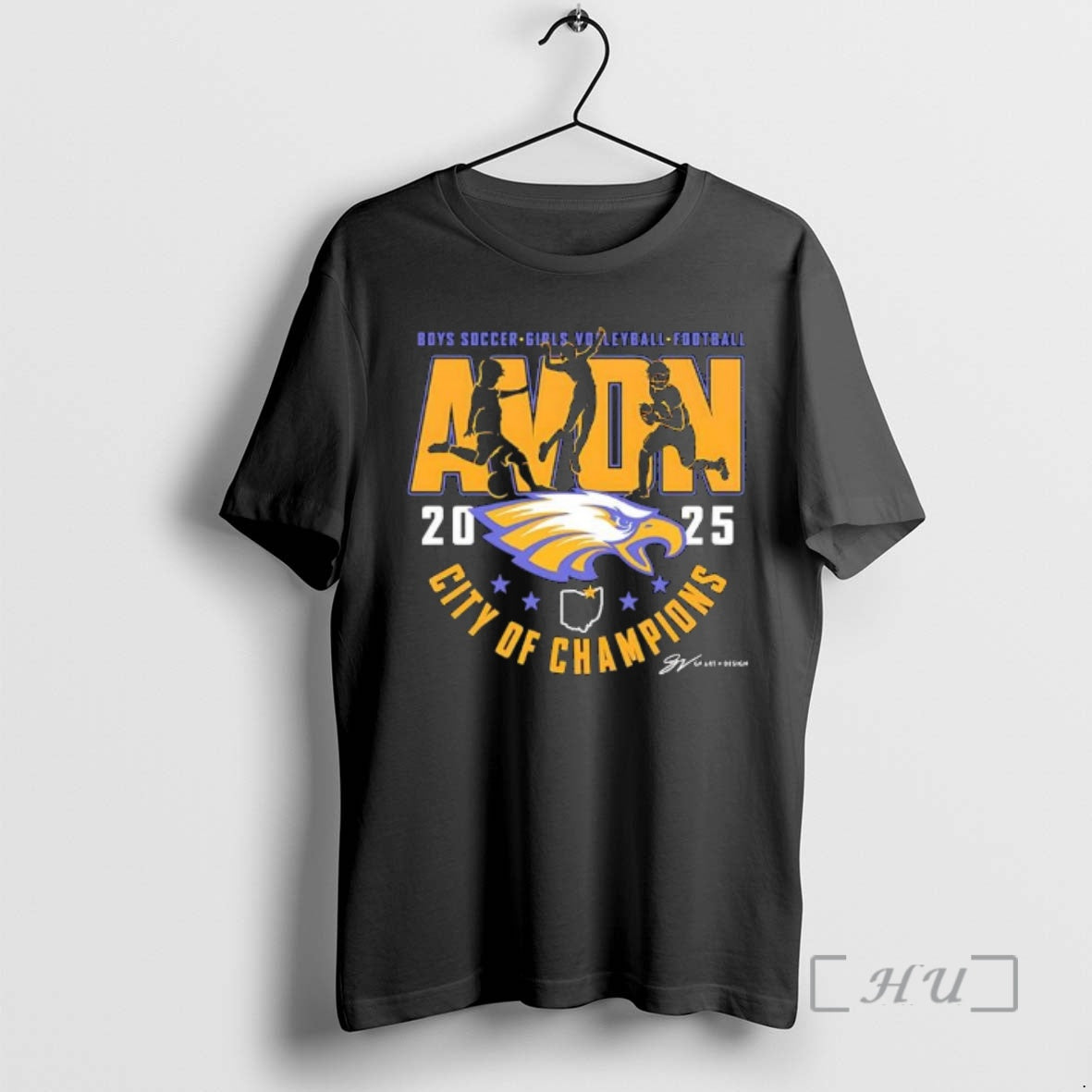 Officials Avon High School Sports In 2025 Boys Soccer Girls Volleyball Football Eagle Head Graphic
