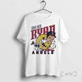 Officials Nolan Ryan California Angels Player Signature Caricature Unisex T-shirt, Sweatshirt, Hoodie, Long Sleeve Tee