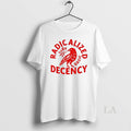 Original Radicalized By Basic Decency Political Bird Logo Unisex T-shirt, Sweatshirt, Hoodie, Long Sleeve Tee