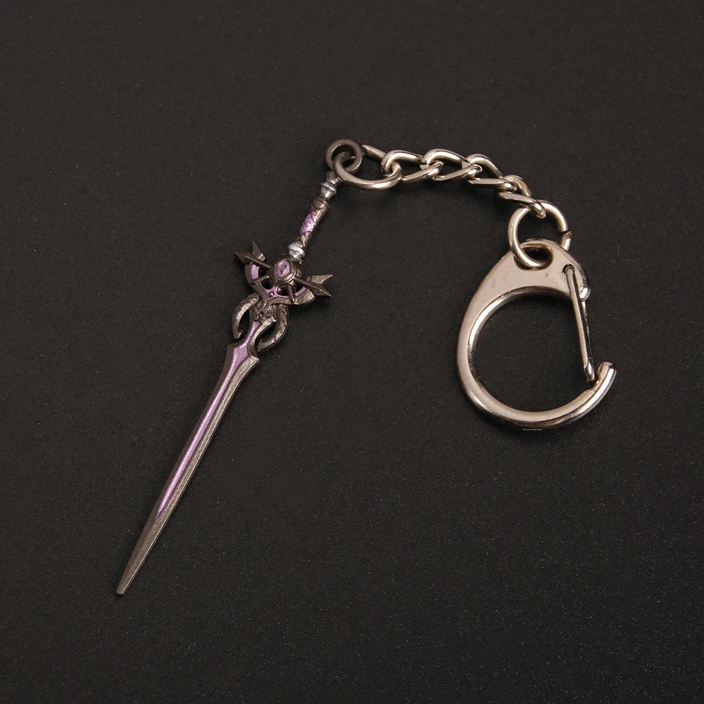 Genshin Impact Weapon 'Festering Desire' Keyring Metal Keychain