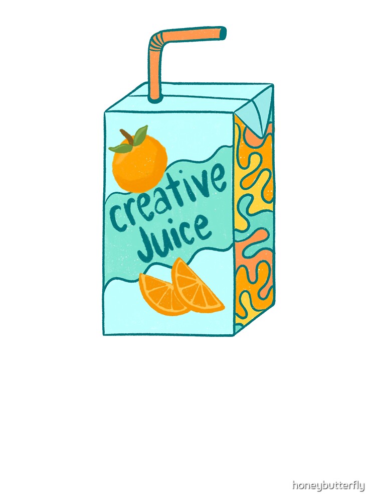 Creative Juice by honeybutterfly Unisex T-shirt, Sweatshirt, Hoodie, Long Sleeve Tee