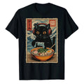 Kawaii Gamer Cat Ramen T-shirt Retro Japanese Cute Cat Lovers Gaming Funny Tee Unisex T-shirt, Sweatshirt, Hoodie, Long Sleeve Tee