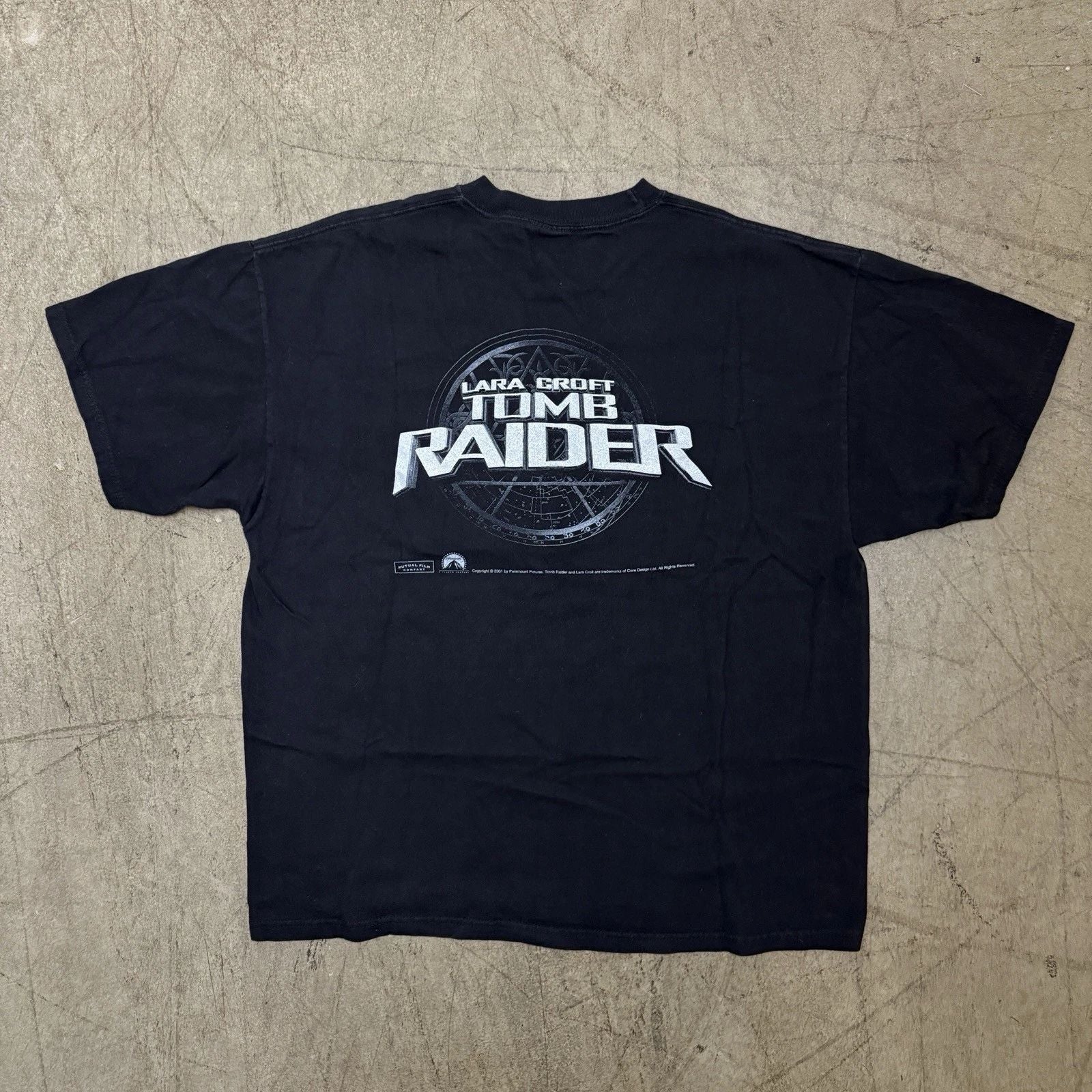 Vintage Lara Croft Tomb Raider Movie Promo Shirt Mens XL Ericsson Video Game Unisex T-shirt, Sweatshirt, Hoodie, Long Sleeve Tee
