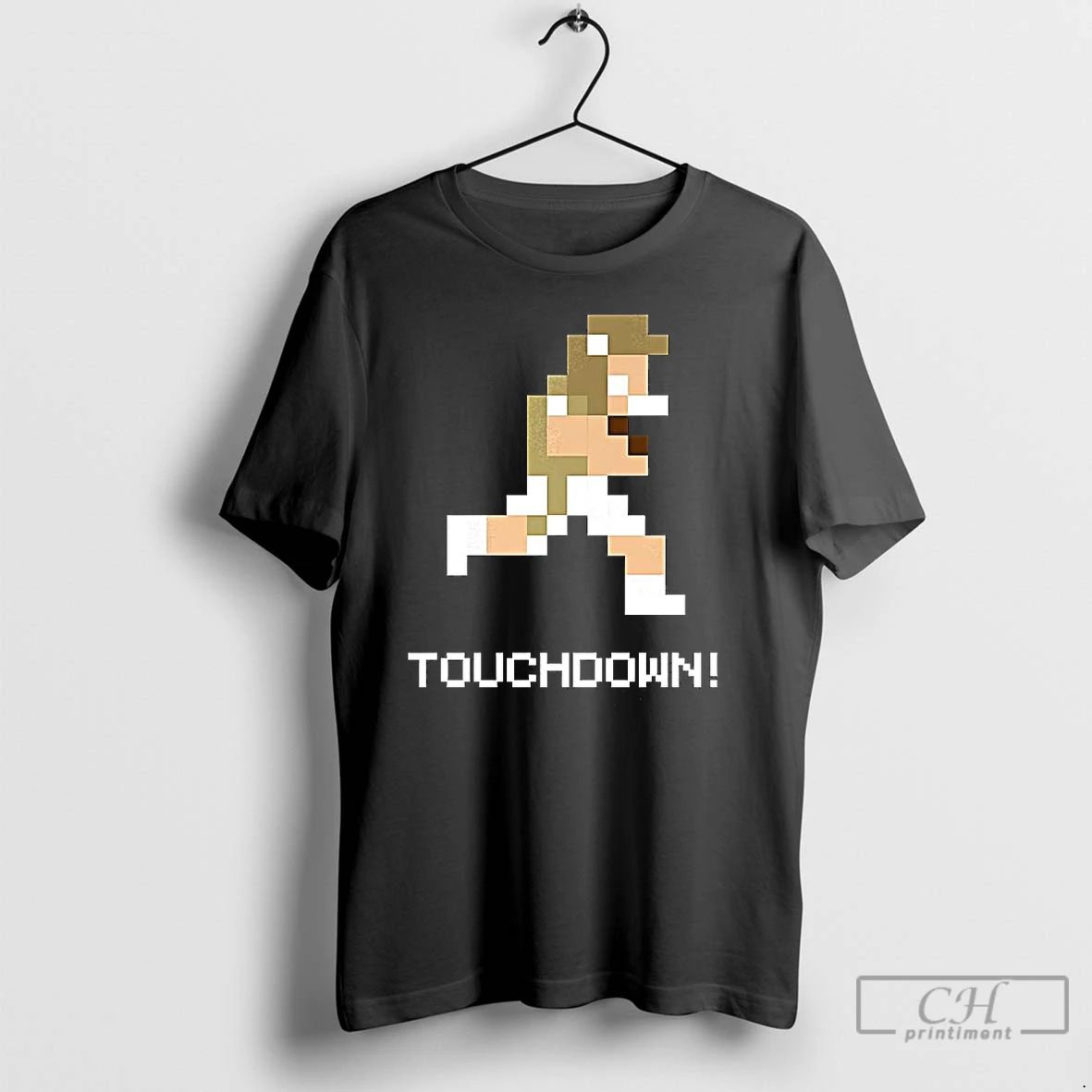 Classic Georgia Tech Yellow Football Player 8 Bit Techmo Bowl Touchdown T Shirts Unisex T-shirt, Sweatshirt, Hoodie, Long Sleeve Tee